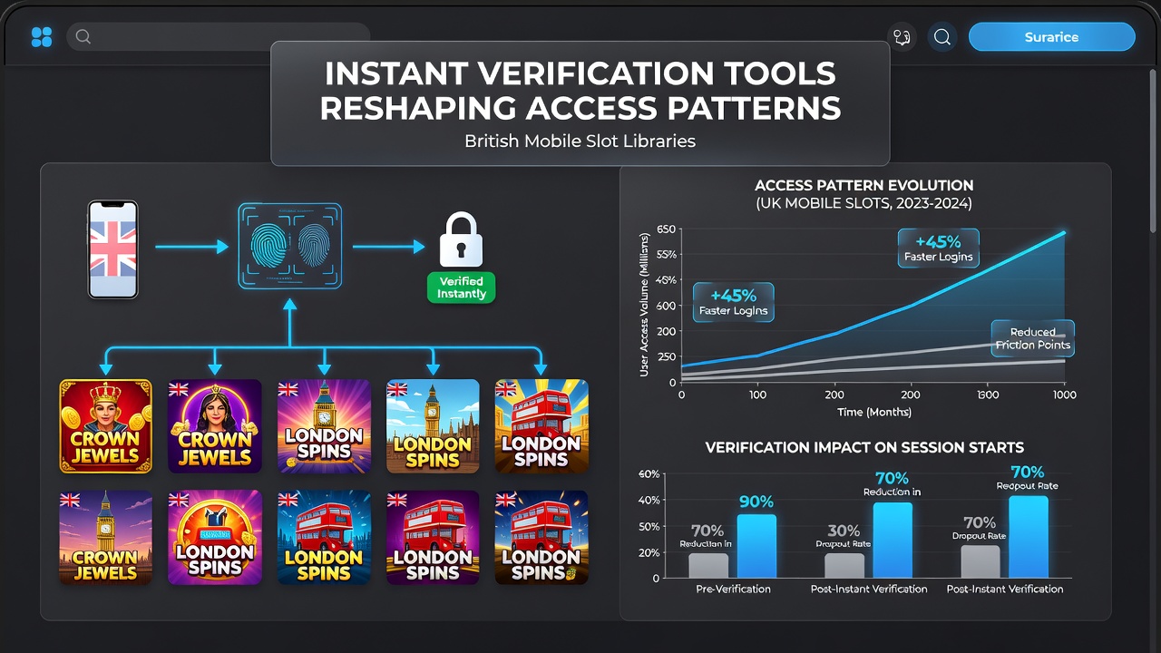 Analytics dashboard displaying access pattern changes after verification tool implementation